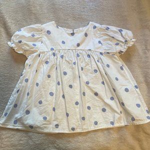 zara polk got blouse 4-5T